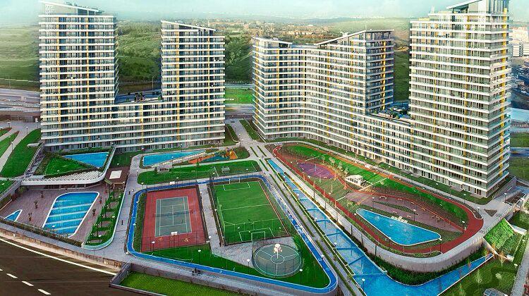 BATIŞEHİRDE SATILIK 1+1 EŞYALI DAİRE